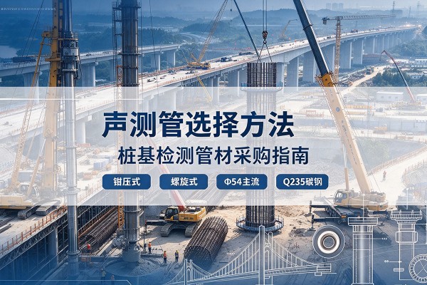 内乡声测管选型标准