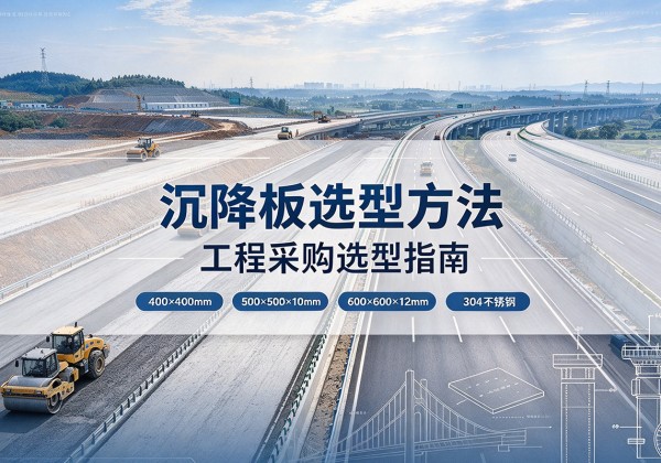 内乡沉降板选择方法